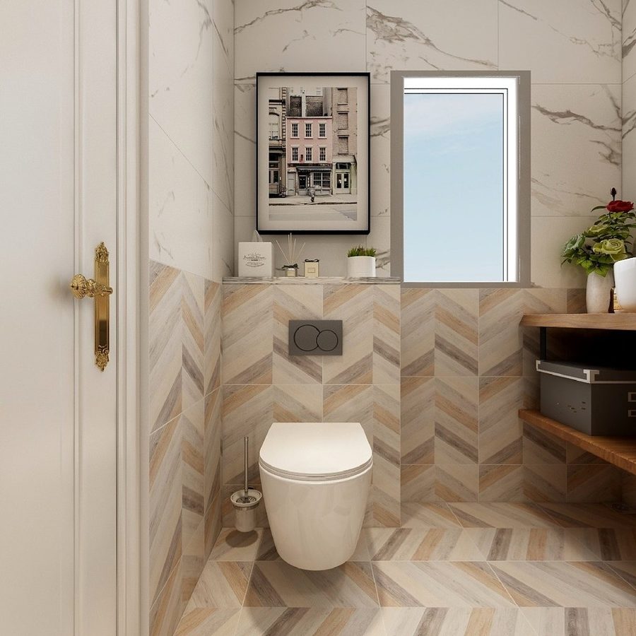 Small Bathroom Tiles Design Ideas